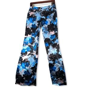 Elevenses Womens Anthropologie The Brighton Flared Pants Sz 4